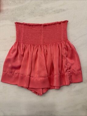 Koch Smocked Waist pink skort